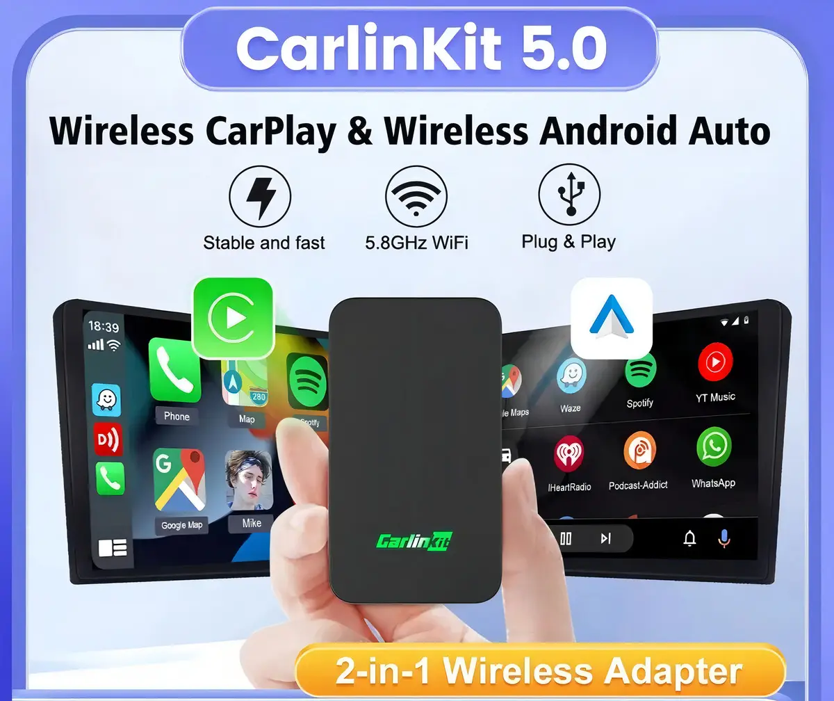Carlinkit CPC200-2AIR — Adaptador Inalámbrico CarPlay + Android Auto — imagen 4