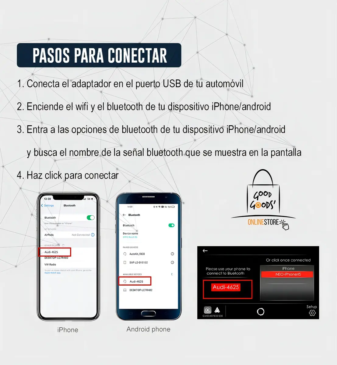 Carlinkit CPC200-2AIR — Adaptador Inalámbrico CarPlay + Android Auto — imagen 8