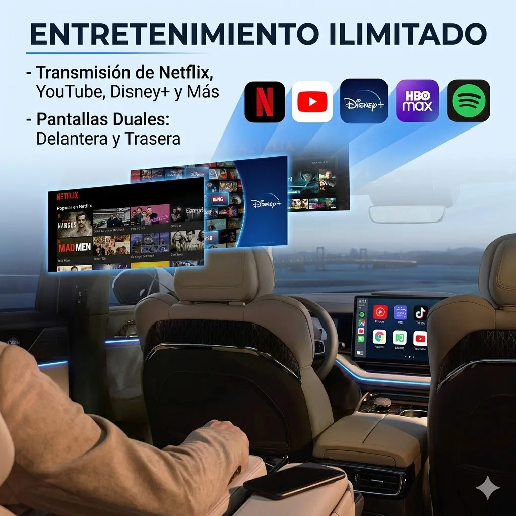 Carlinkit Tbox UHD — AI Box Android CarPlay + Android Auto | 4GB + 64GB — imagen 5