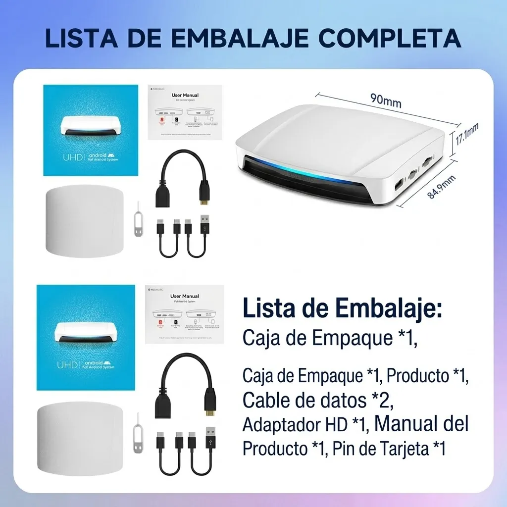 Carlinkit Tbox UHD — AI Box Android CarPlay + Android Auto | 4GB + 64GB — imagen 6